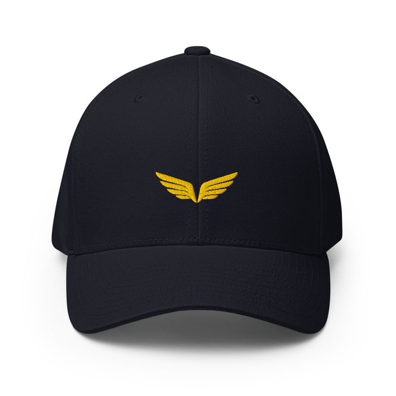 [6AA403B629FAC_Dark-Navy-S-M] Structured Twill Cap (S/M, Dark Navy)